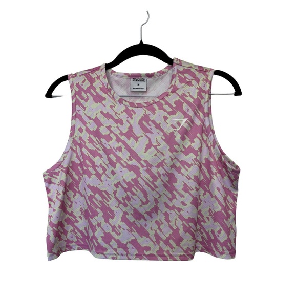 Gymshark Training Cropped Top Pink - Picture 2 of 7